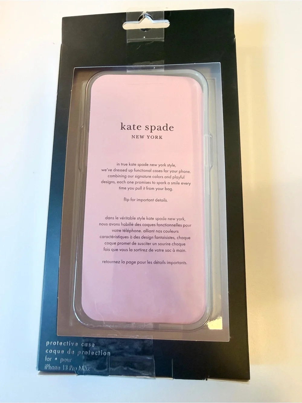 kate spade New York Iridescent Floral Clear iPhone 13 Pro Max Case MagSafe *NIB*